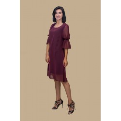 Rochie voal captusita