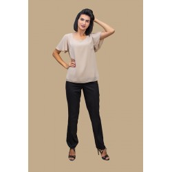 Bluza dublata din voal