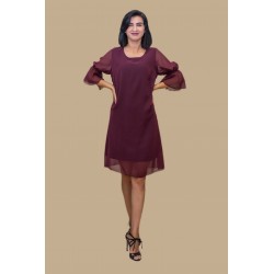 Rochie voal captusita