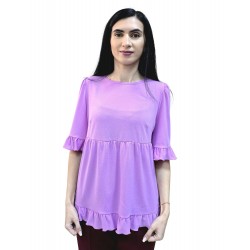Bluza jerse lila