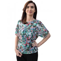 Bluza voal imprimata...