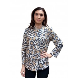 Bluza imprimeu stil leopard