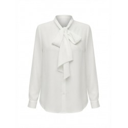 Bluza alba dama cu maneca...